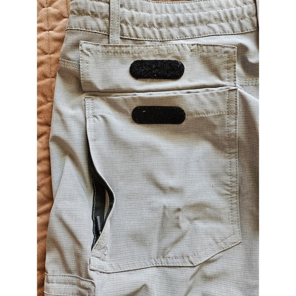 O'Neill Crossover Men's Gray Lightweight Cargo Shorts RN85773 Drawstring, Sz 38 - Picture 11 of 14